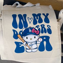 Hello Kitty Dodgers Large Tote