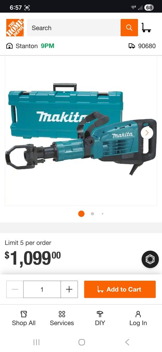 Makita Demolition Hammer