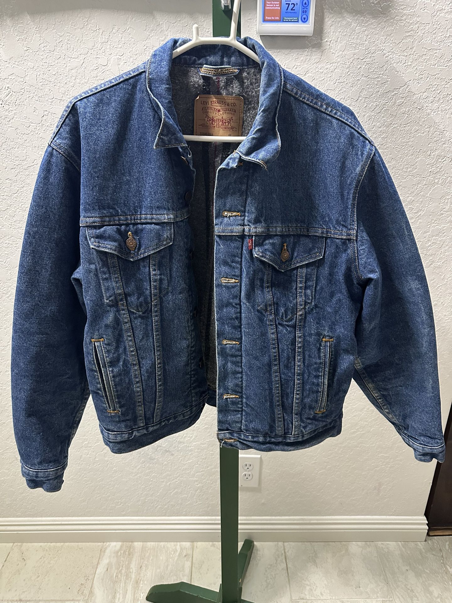 Levi Strauss denim vintage Trucker  jacket number 70506–0316