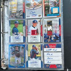 Signed And Jersey Patch Cards