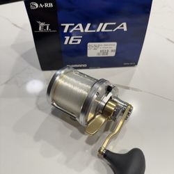 Talica 16 Single Speed Fishing Reel. 