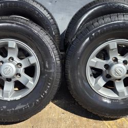 265 70 15 NISSAN FRONTIER DESERT RUNNER RIMS