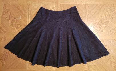 A-Line Black Skirt