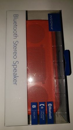 Insignia Bluetooth Stereo Speaker