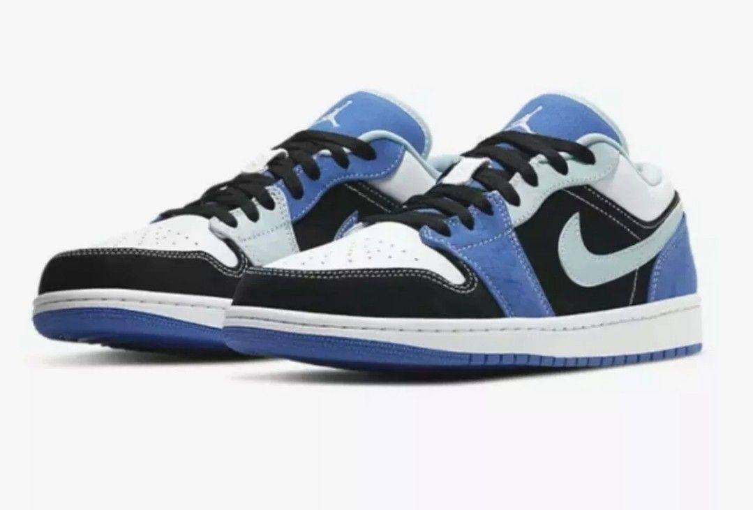 Nike Air Jordan 1 Low SE Racer Blue Black White Men's Size 12.5 

Style Code: DH0206-400
