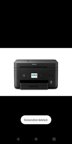 WorkForce WF-2960 Wireless All-in-One Color Inkjet Printer with Built-in Scanner, Copier, Fax and Auto Document Feeder