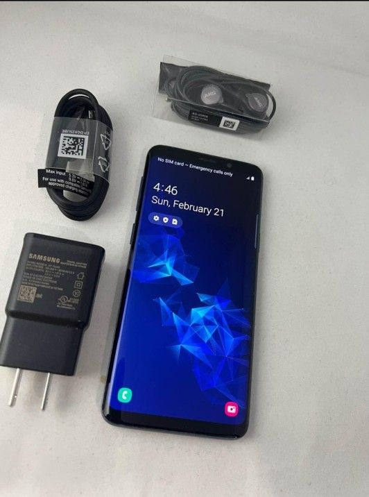 Samsung Galaxy S9, Factory Unlocked, Excellent Condition. Like New