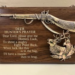 Hunter’s Plaque 