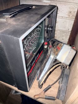 Old  engine analyzer and timing gun
