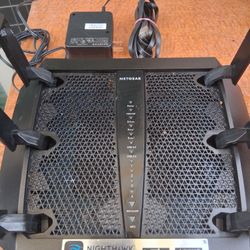 NETGEAR Nighthawk X6 Smart Wi-Fi Router R8000 AC3200 Tri-band Wireless