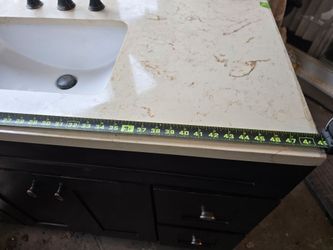 Bathroom Vanity with Stone Top and Sink