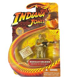 Indiana Jones 3.75" Figure RUSSIAN SOLDIER (Crystal Skull) 2008 Hasbro
