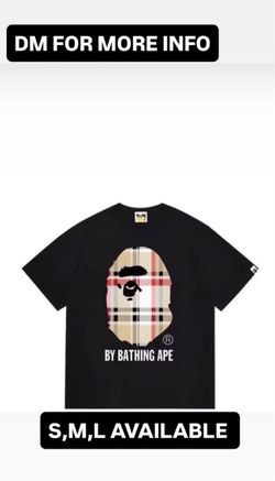 BAPE X Burberry By Bathing Ape Plaid Graphic T-Shirt