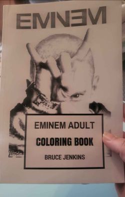Eminem Adult Coloring Book by Bruce Jenkins