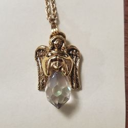 Avon Sparkling Angel PendantNecklace