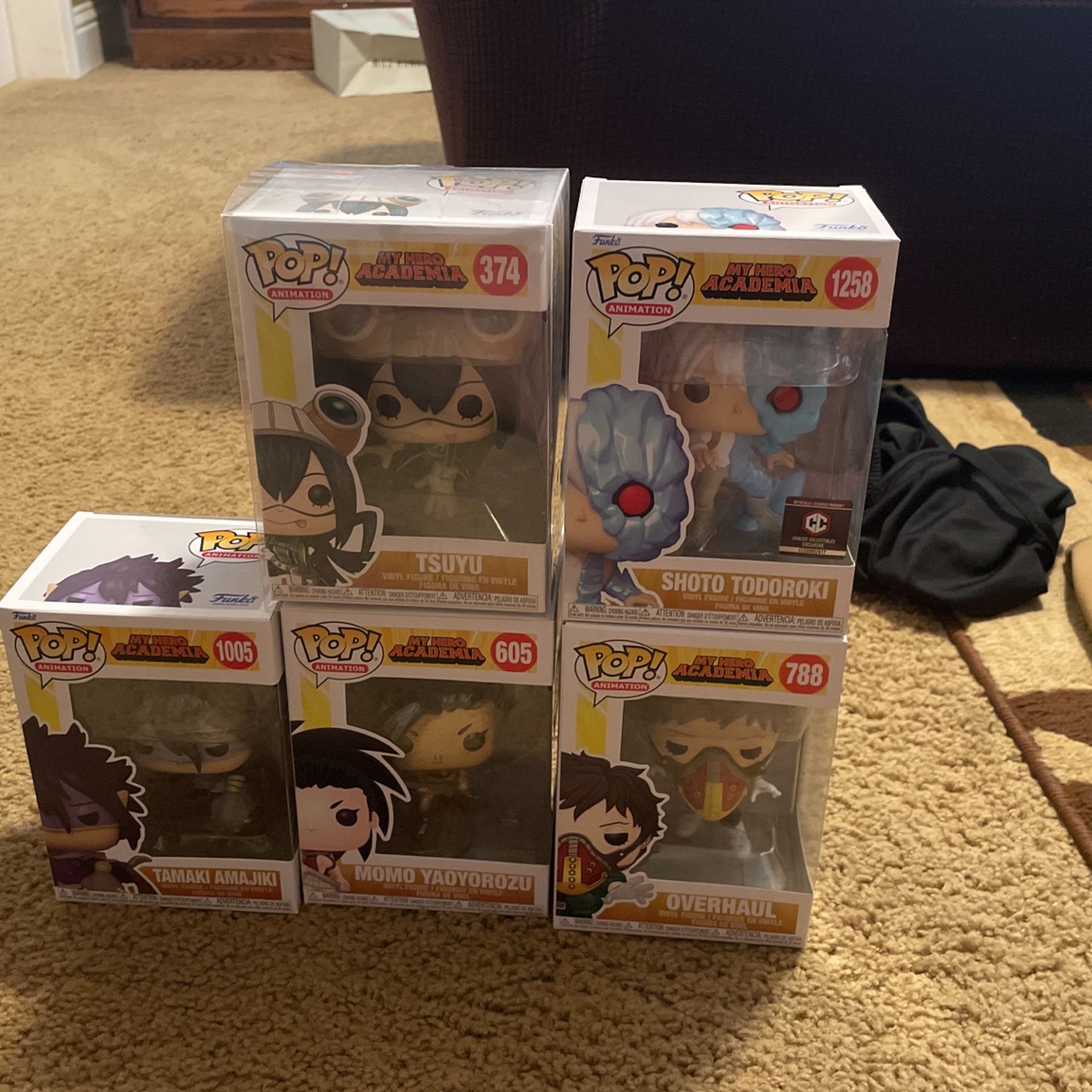 My Hero Funko Pops