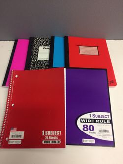 Assorted color cover books