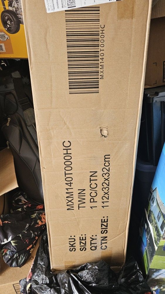 Twin bed brand new in the box