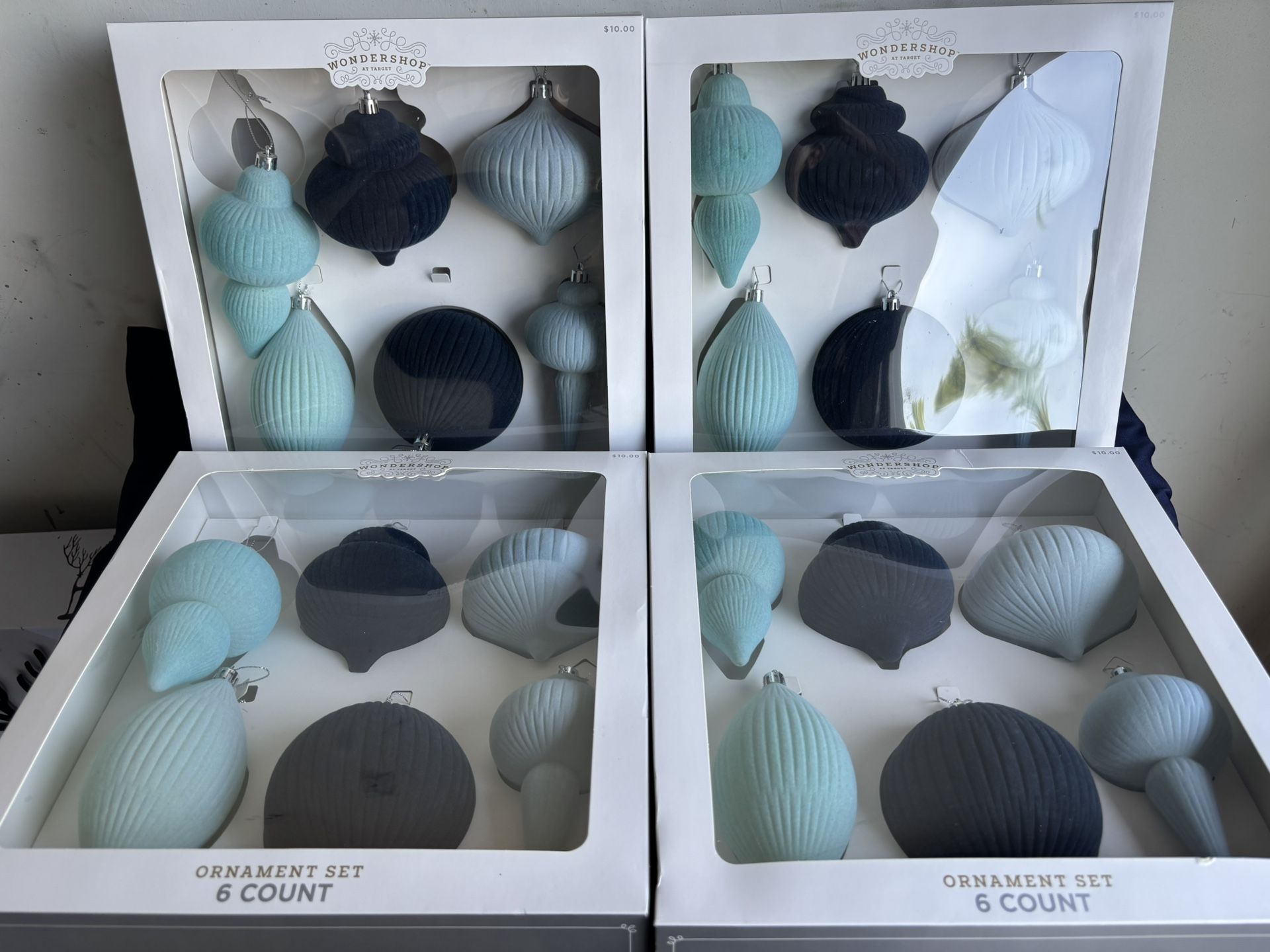 Blue Ornaments 