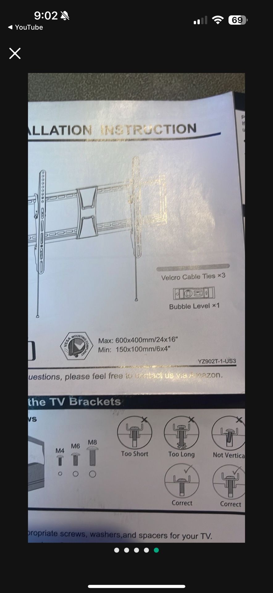 TV Wall Mounting Tilting
