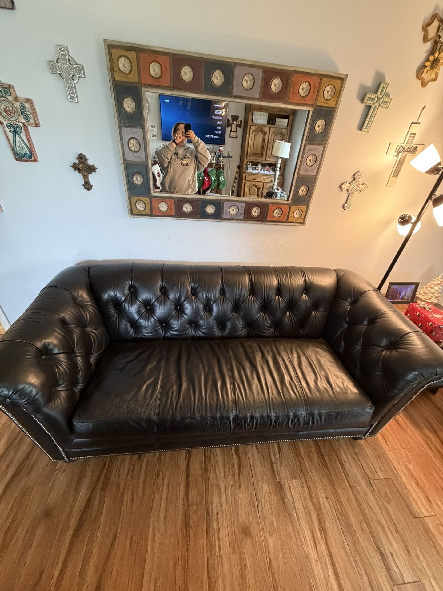 $50 Leather Couch
