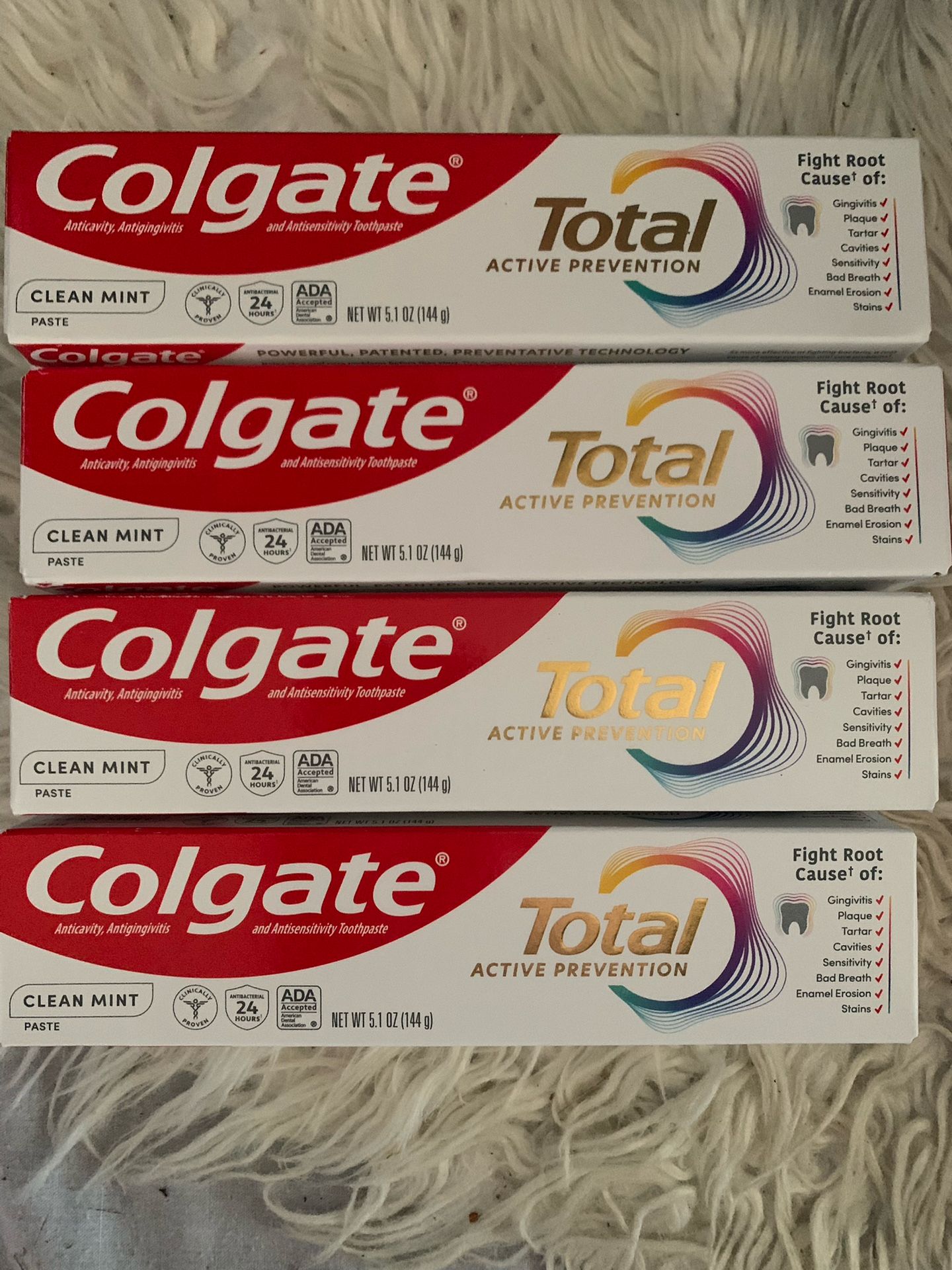 4/$10 Colgate Total ( Large Size)