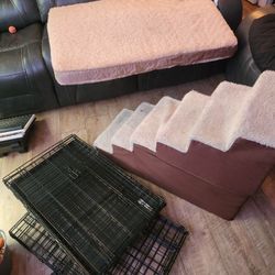 Bundle Deal!! 2 Crates,  Bed And Stairs 