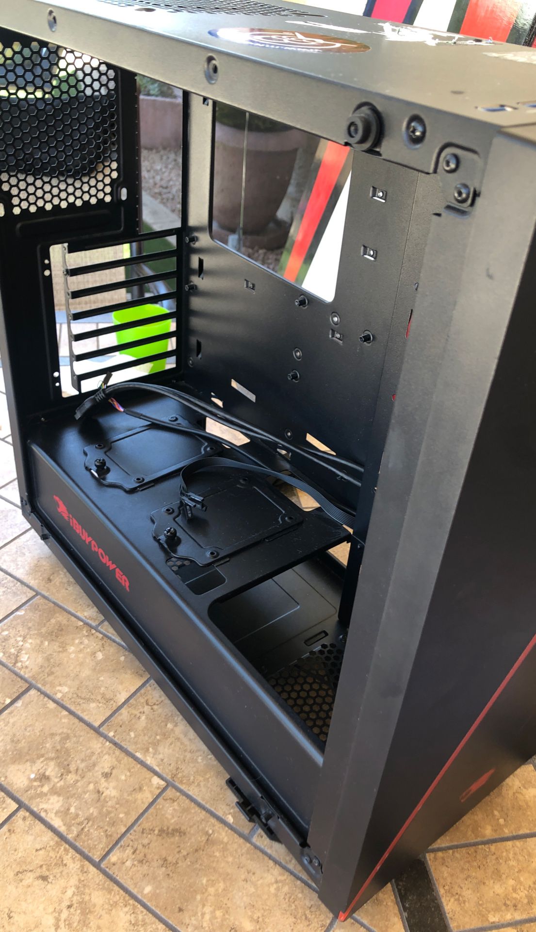 iBuypower Gaming PC case (missing both side panels) for Sale in ...