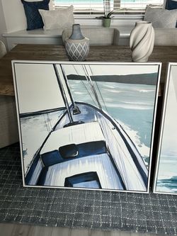 36” x 36” Framed Canvas