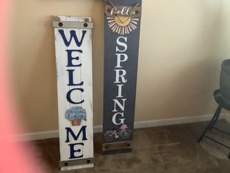 New Porch Signs
