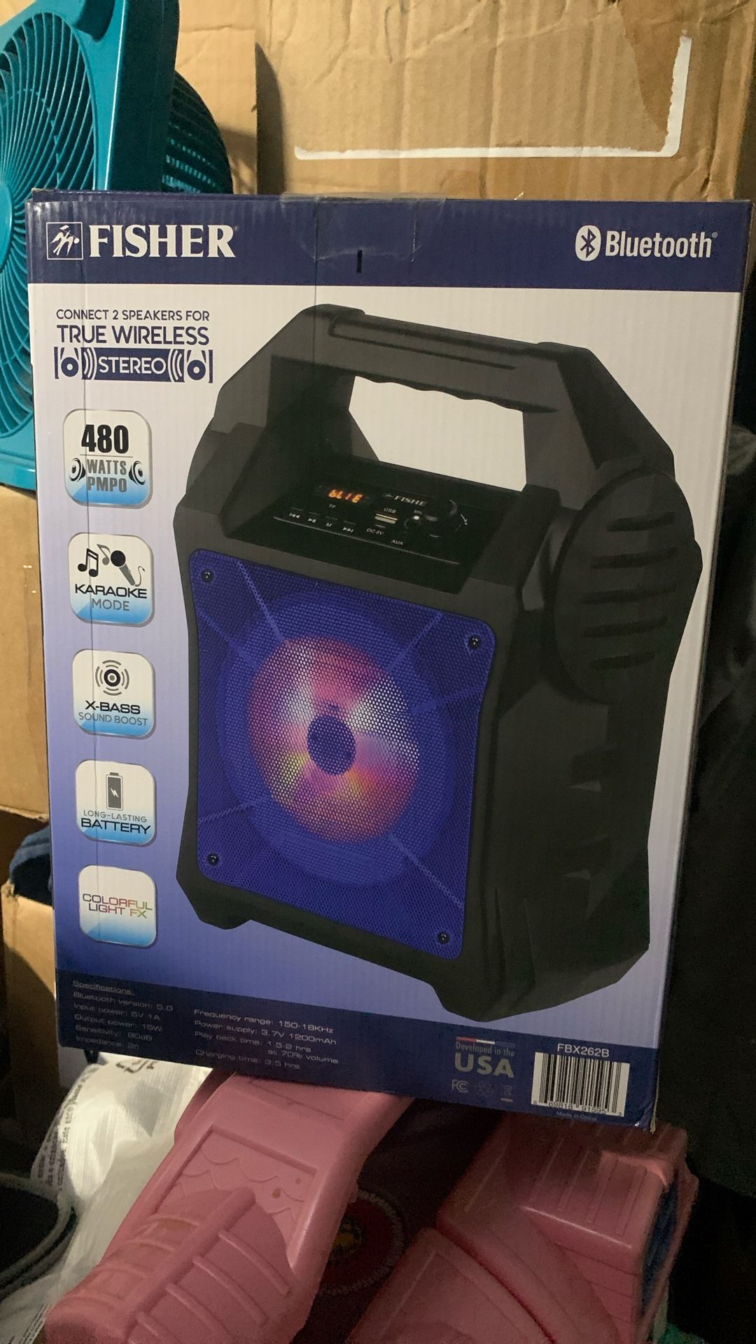 Fisher Portable Speakers