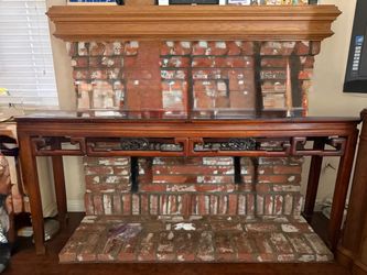 Console table (Fireplace Mantel)