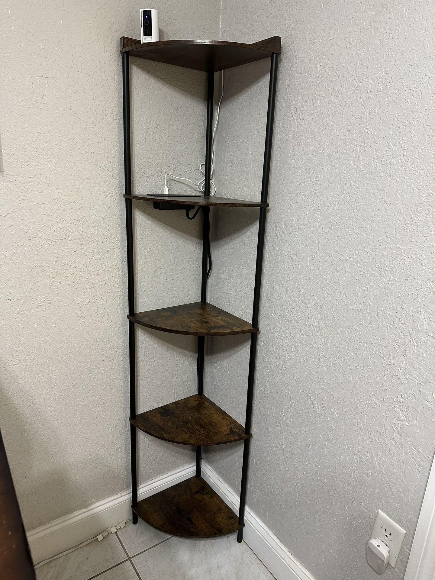 5 Tier Corner Shelf Stand 65"