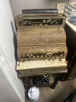 Antique Michigan Cash  Register 