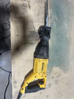 Dewalt Corded Reciprocating Saw