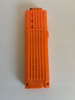NERF 18 Dart Capacity Clip (Solid Orange)
