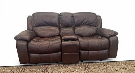 Fine grain leather 3pcs sofa set