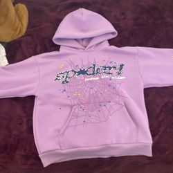 Purple Spider Hoodie