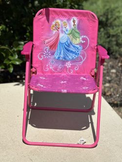 Childrens Disney Princess Folding Chair