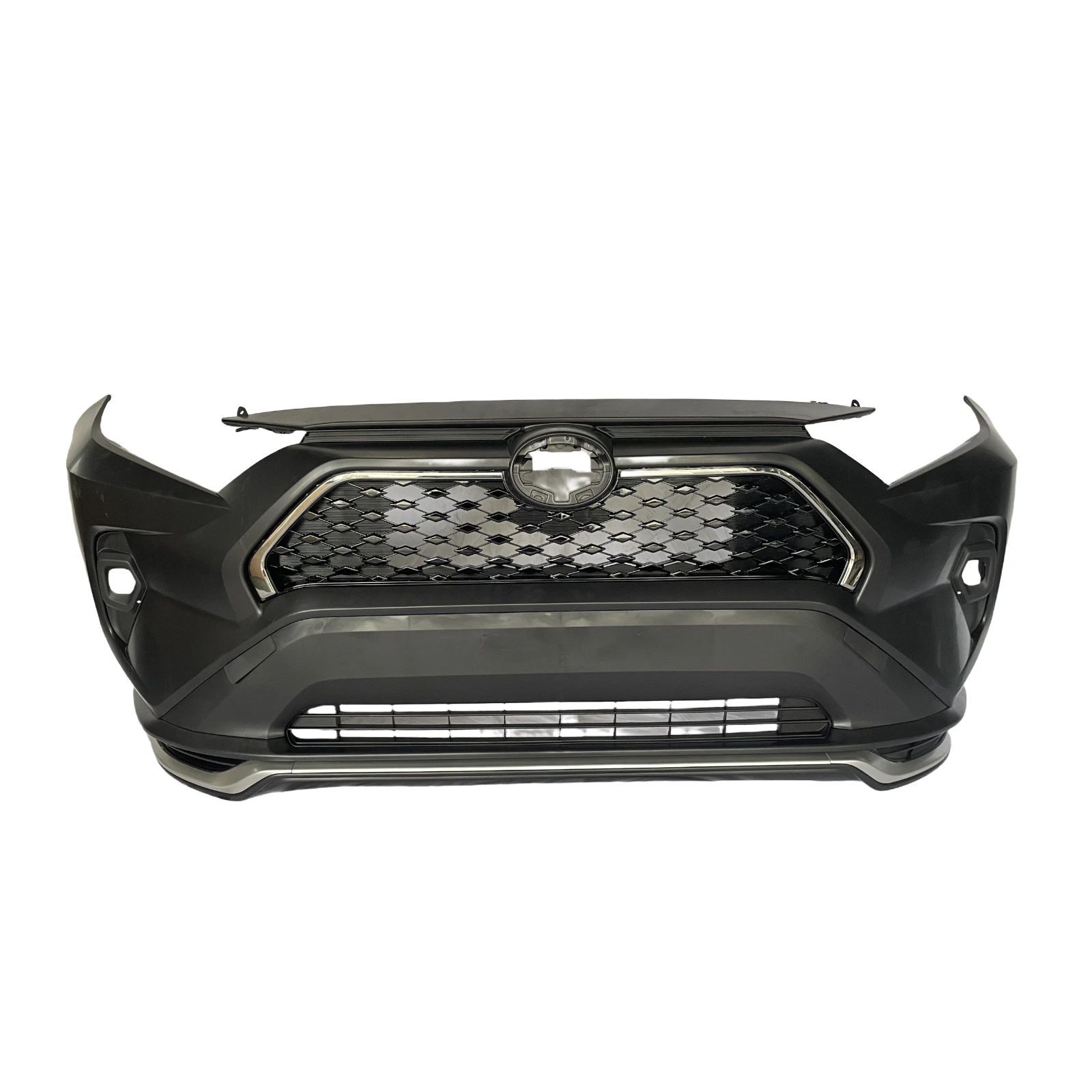 Front Bumper Cover Grille Assembly W/O Sensor Hole For Toyota Rav4 2019 - 2024