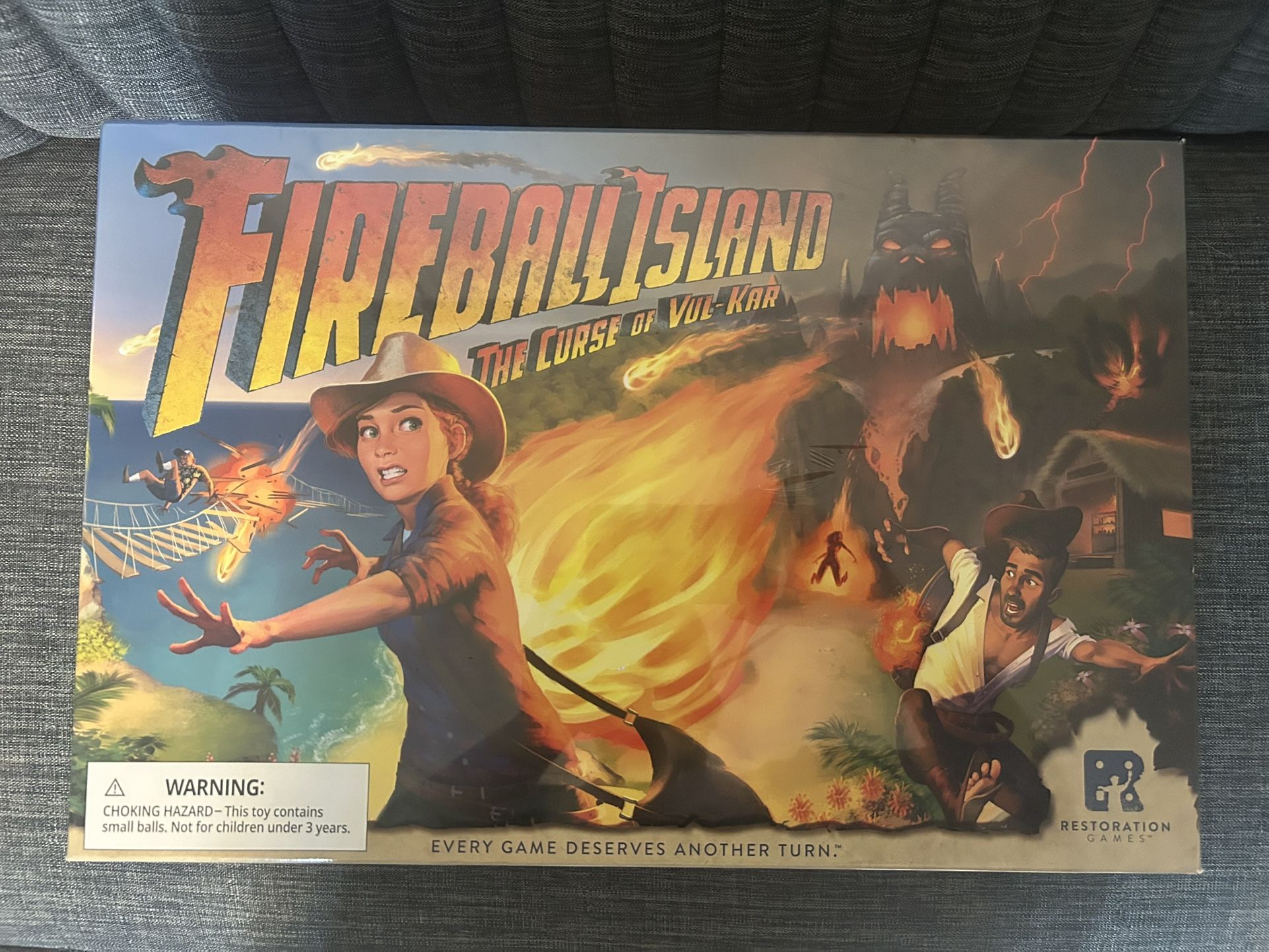 Fireball Island The Curse of Vul Kar SEALED