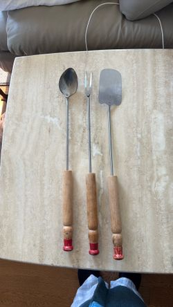 $20 Bbq Set Flipper Fork Spoon