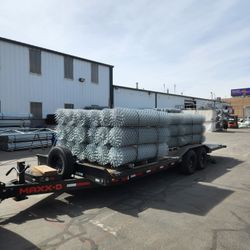 Cerco de alambre galvanizado 6 pies de alto por 50 de largo Calibre 11