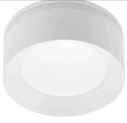 Ceiling LED Light Fixture,Flex install,8 in. White Dual Band Recessed  with 5CCT + DuoBright Dimming, Damp Rated. No Junction Box,15Watt.1050 Lmn.
