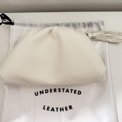 Understated Leather Clutch
