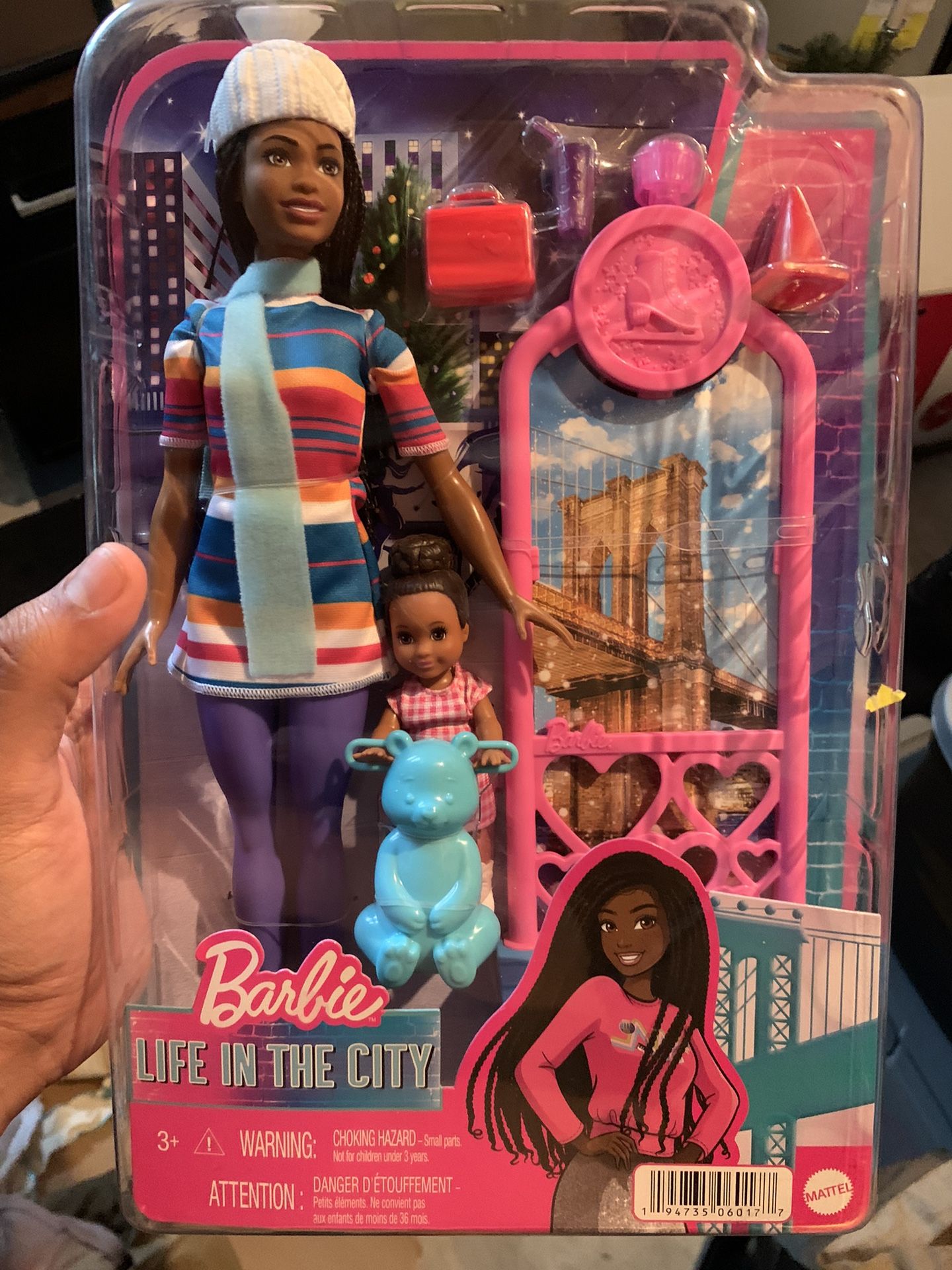 NEW! Barbie Live In The City Toy For Girl 