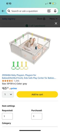 Baby Play Center
