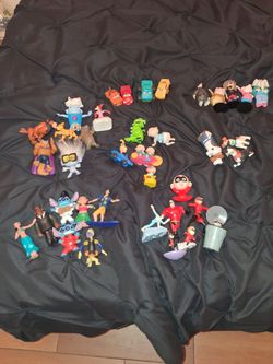 Vintage and new mcdonalds toys collection