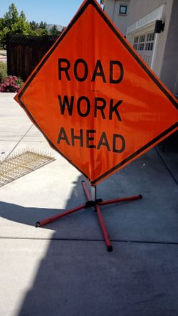 Construction sign