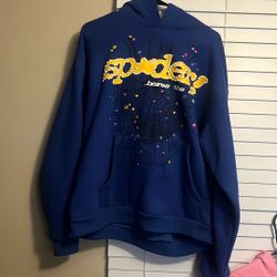 Mariana, Blue Spider Hoodie 